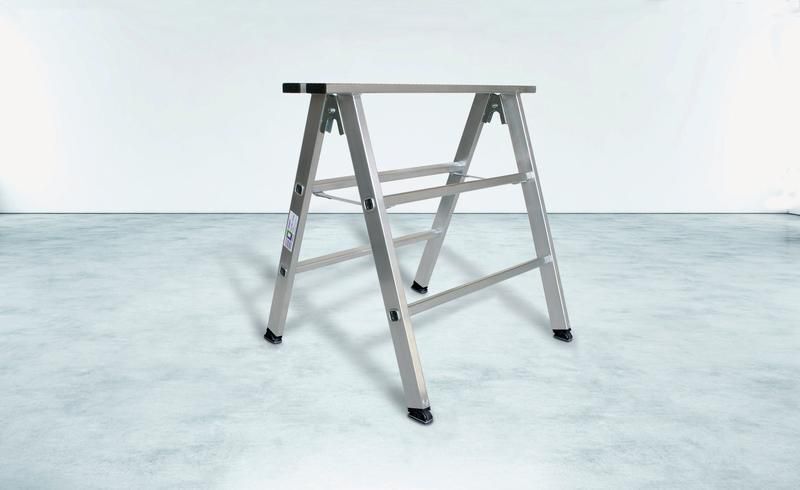 Günzburger Aluminium Arbeitsbock Gerüstbock klappbar Produktbild Günzburger Aluminium Arbeitsbock Gerüstbock klappbar