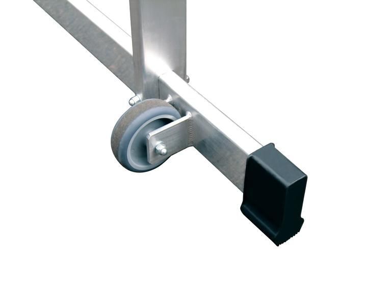 Günzburger Aluminium Podest Treppe fahrbar mit 6 Stufen Produktbild Günzburger Aluminium Podest Treppe fahrbar mit 6 Stufen bild 2