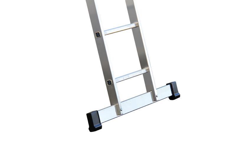 Günzburger Aluminium Schiebeleiter Stand Traverse 2 x 6 Sprossen Produktbild Günzburger Aluminium Schiebeleiter Stand Traverse 2 x 6 Sprossen bild 2