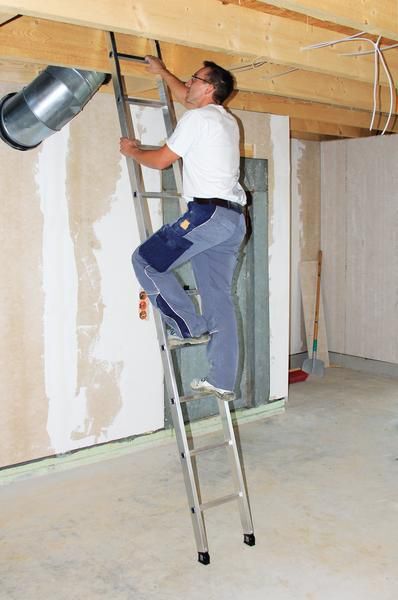 Günzburger Anlegeleiter Standard Traverse mit 10 Sprossen Produktbild Günzburger Anlegeleiter Standard Traverse mit 10 Sprossen bild 3