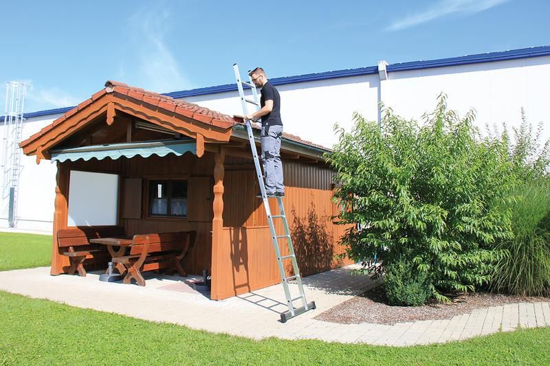 Günzburger Anlegeleiter Standard Traverse mit 22 Sprossen Produktbild Günzburger Anlegeleiter Standard Traverse mit 22 Sprossen bild 3