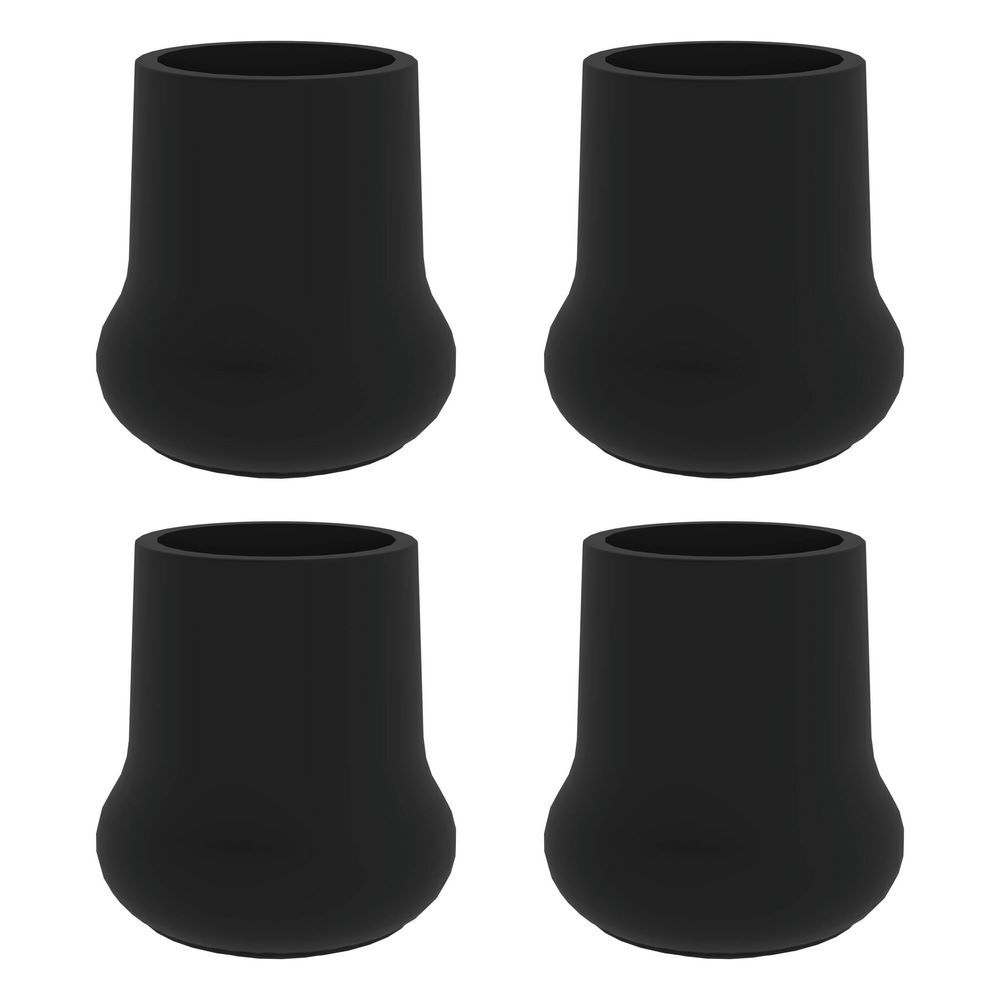 Günzburger Außenschuh für Aluminium Arbeitspodest starr schwarz TPE 85 Shore Produktbild Günzburger Außenschuh für Aluminium Arbeitspodest starr schwarz TPE 85 Shore