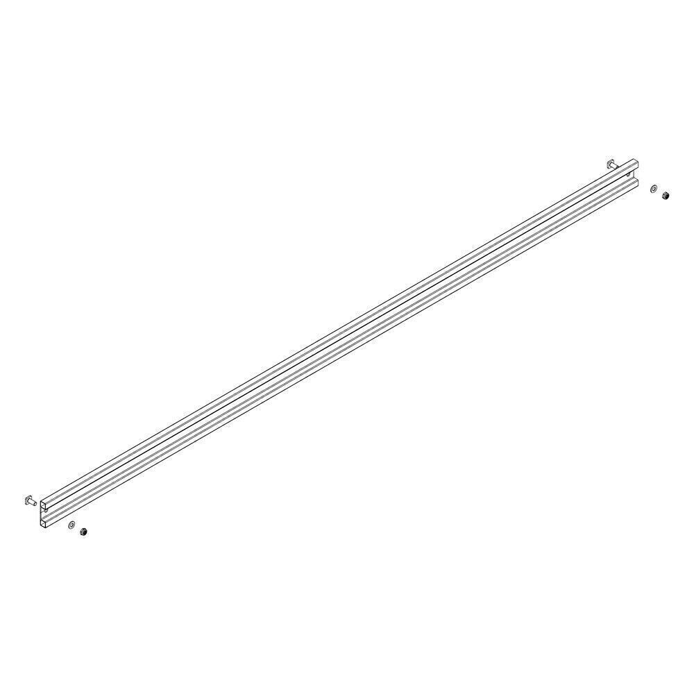 Produktbild Munk Aussteifungsstrebe Podesttreppe 1680 mm inklusive Montagesatz