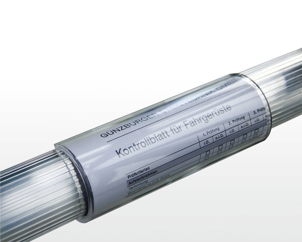 Günzburger Clip Schale für Rundrohre Durchmesser 40 mm Produktbild Günzburger Clip Schale für Rundrohre Durchmesser 40 mm