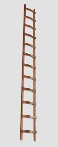 Günzburger Dachdeckerleiter aus Holz 12 Sprossen Produktbild Günzburger Dachdeckerleiter aus Holz 12 Sprossen