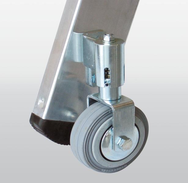 Günzburger Feder Lenkrolle rechts Produktbild Günzburger Feder Lenkrolle rechts