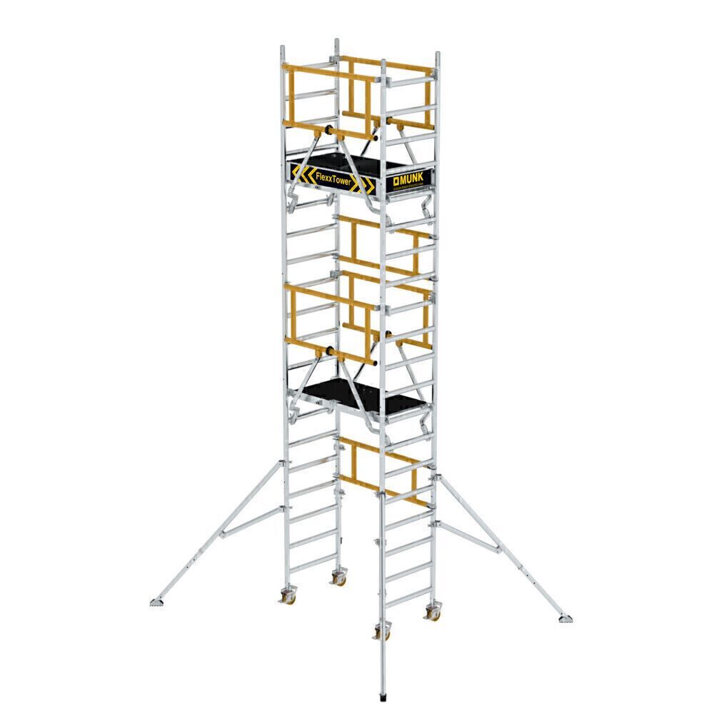 Produktbild Munk FlexxTower SG ergo mit vorlaufendem Geländer Plattformhöhe 4,10 m