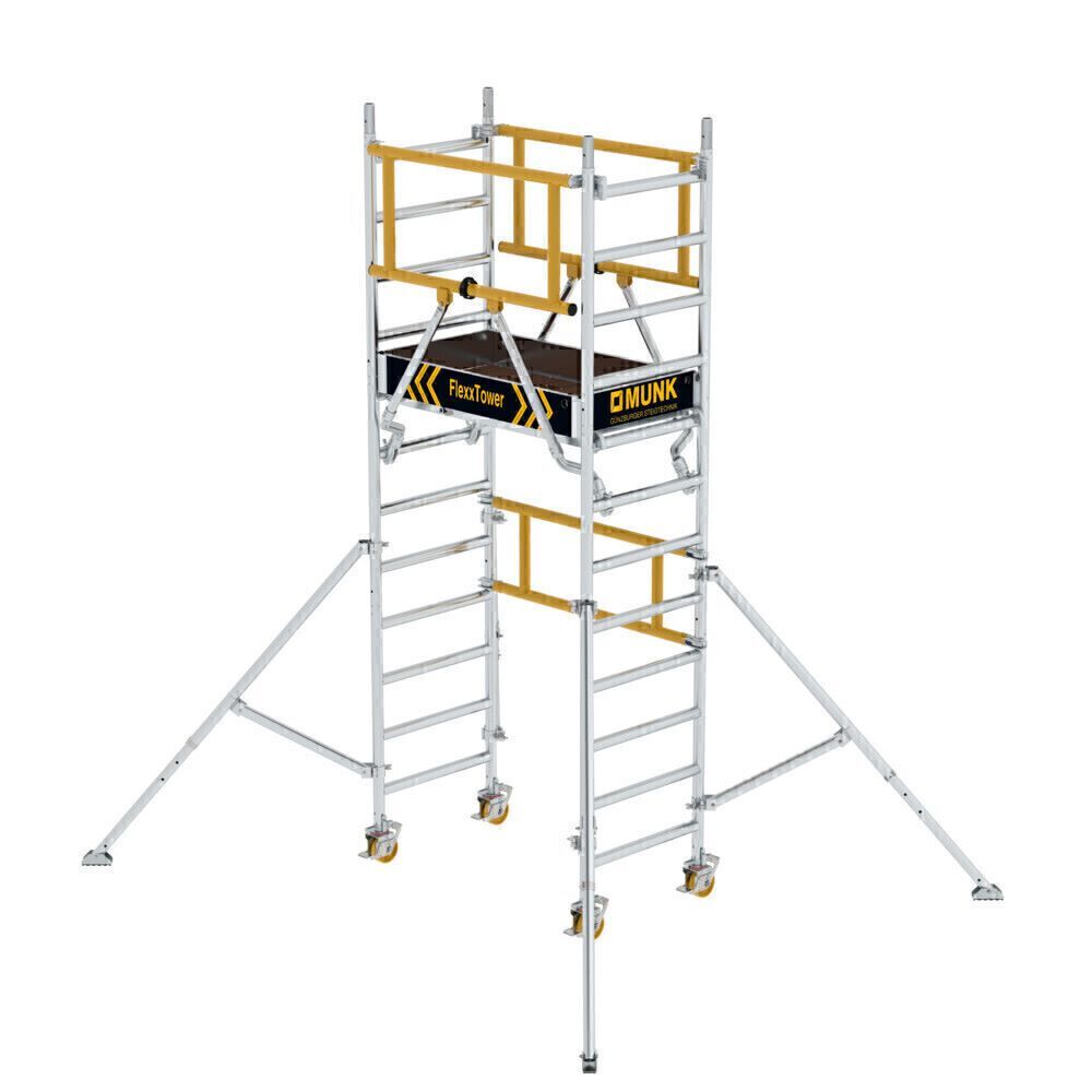 Produktbild Munk FlexxTower SG mit vorlaufendem Geländer Plattformhöhe 2,10 m