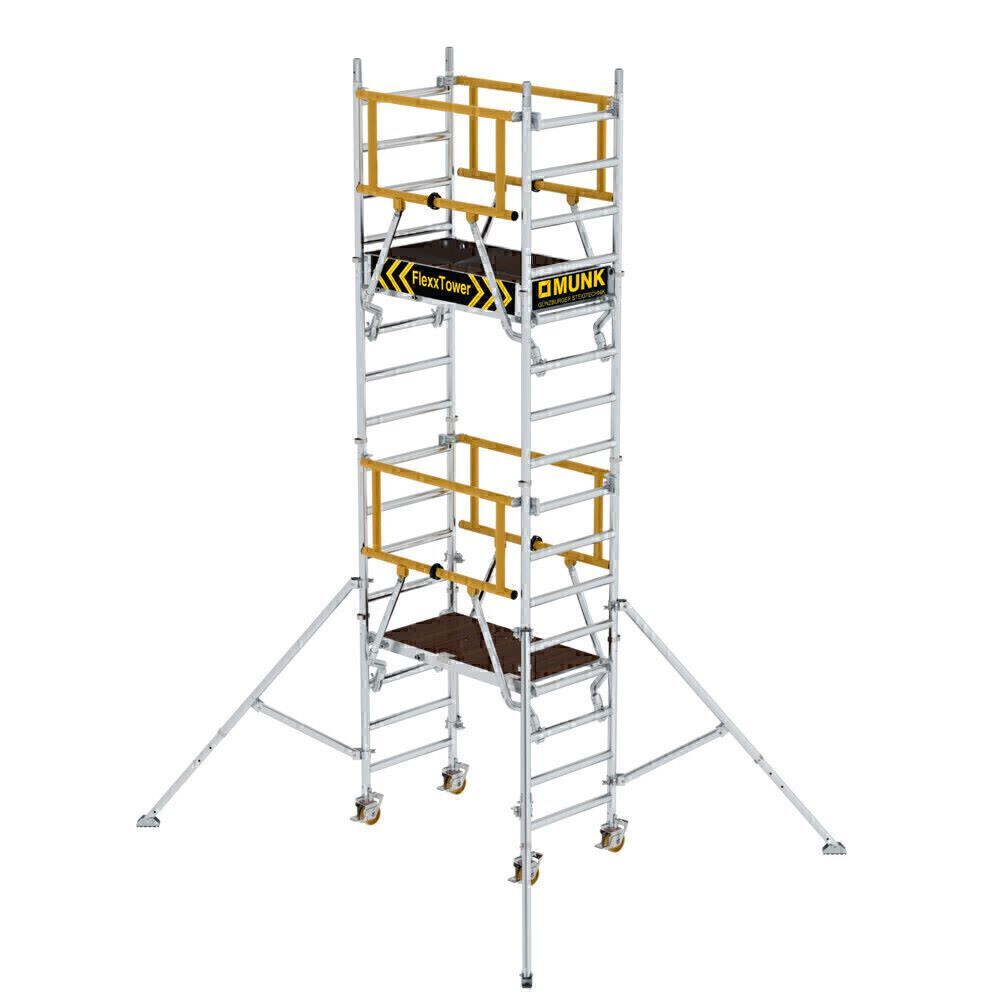 Produktbild Munk FlexxTower SG mit vorlaufendem Geländer Plattformhöhe 3,10 m