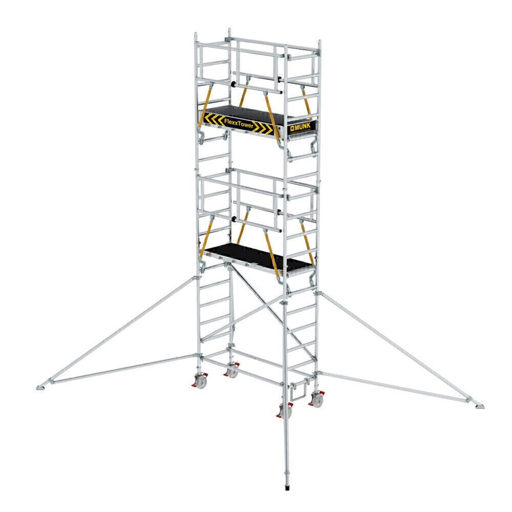 Produktbild Munk FlexxTower SGX ergo mit vorlaufendem Geländer Plattformhöhe 4,47 m