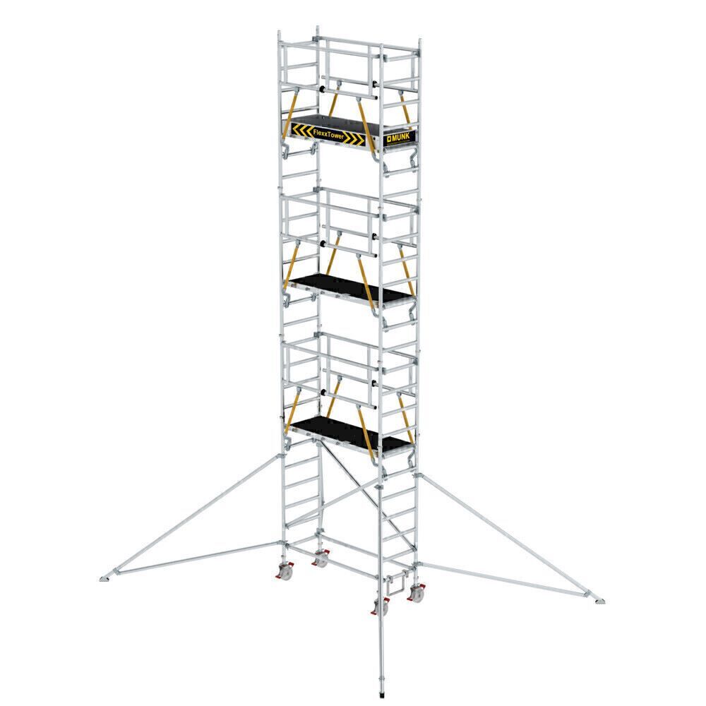 Produktbild Munk FlexxTower SGX ergo mit vorlaufendem Geländer Plattformhöhe 6,43 m