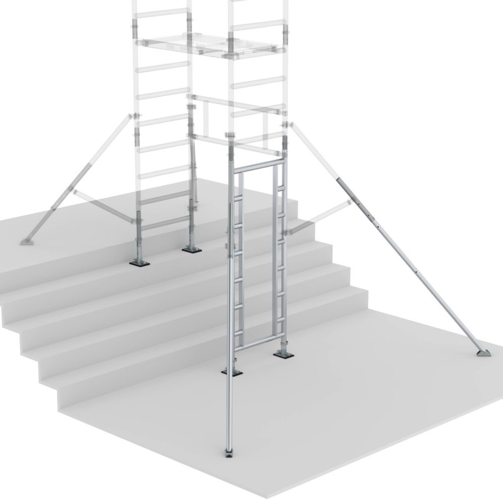 Günzburger FlexxTower Treppenkit 1 Maße 795 x 50 x 2096 mm Produktbild Günzburger FlexxTower Treppenkit 1 Maße 795 x 50 x 2096 mm