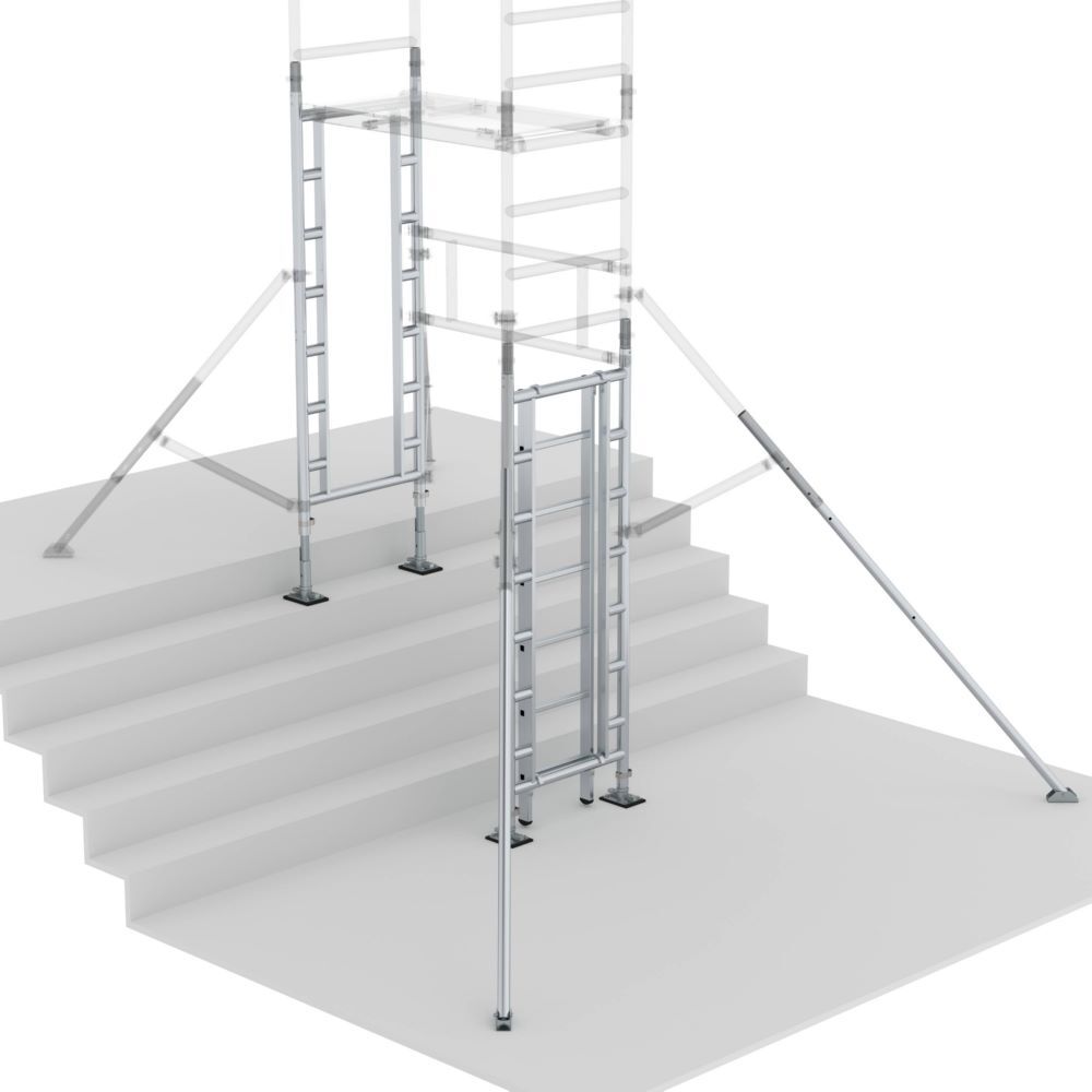 Günzburger FlexxTower Treppenkit 2 Maße 725 x 118 x 2082 mm Produktbild Günzburger FlexxTower Treppenkit 2 Maße 725 x 118 x 2082 mm bild 3