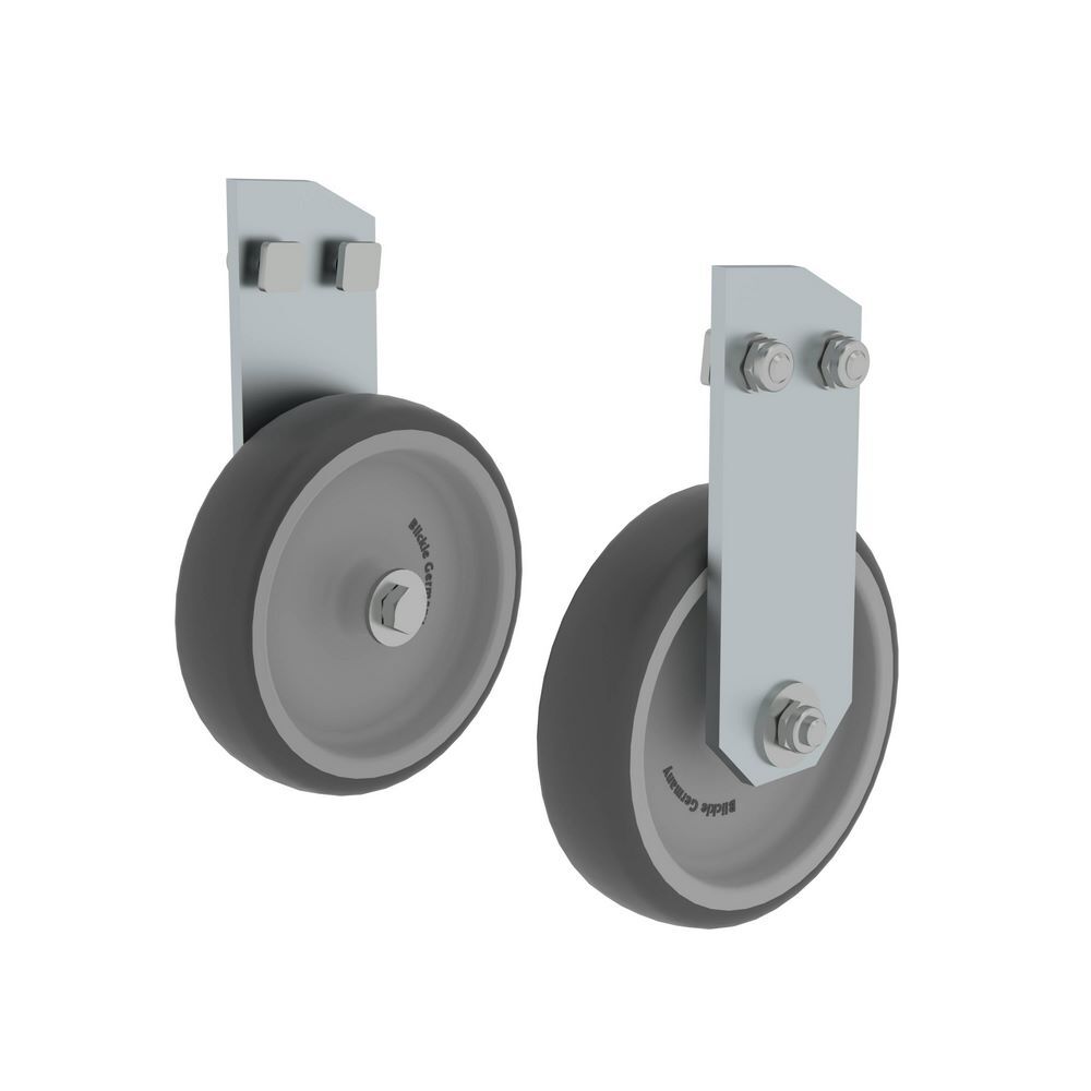 Günzburger Hubrollen Montagetritt starr 125 mm Durchmesser Produktbild Günzburger Hubrollen Montagetritt starr 125 mm Durchmesser