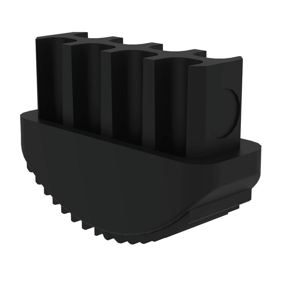 Günzburger Innenschuh für Leitern aus GFK 73 x 25 mm Produktbild Günzburger Innenschuh für Leitern aus GFK 73 x 25 mm