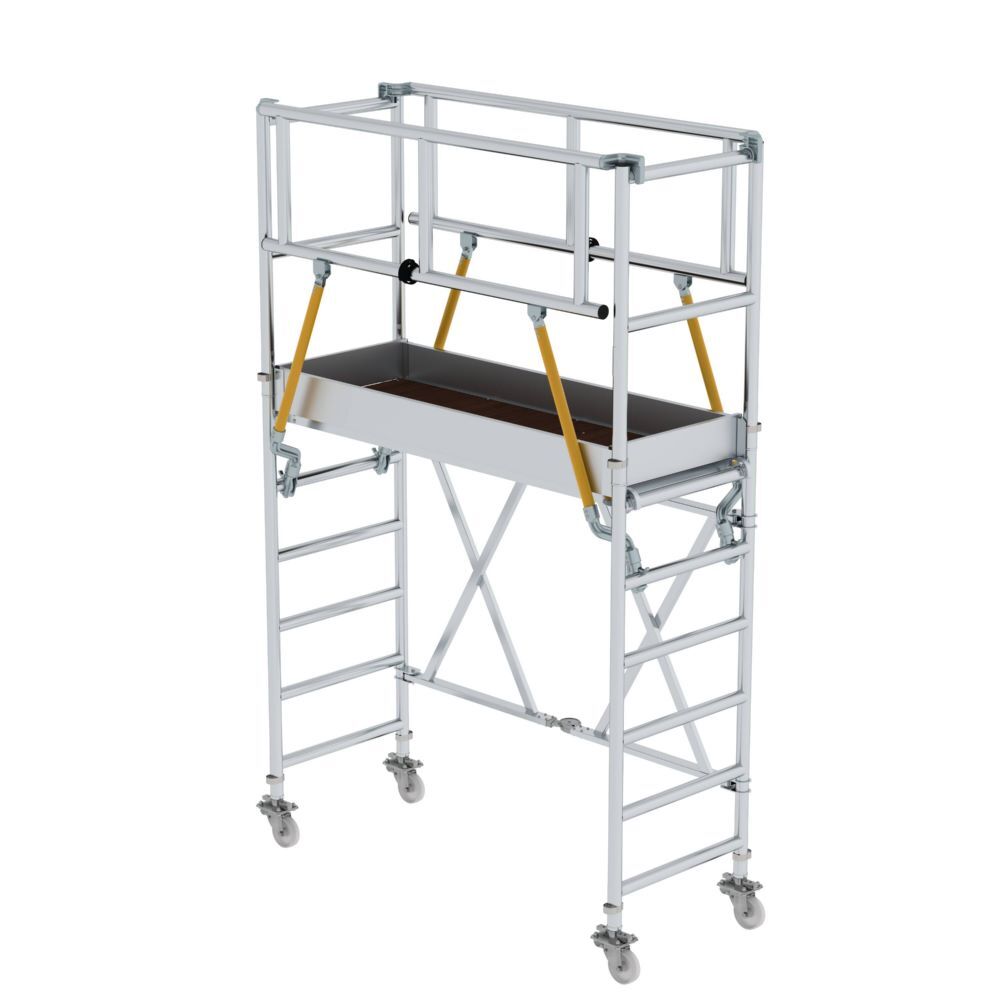 Günzburger Klappgerüst SG 0,75 x 1,80 m Plattformhöhe 2,08 m Produktbild Günzburger Klappgerüst SG 0,75 x 1,80 m Plattformhöhe 2,08 m