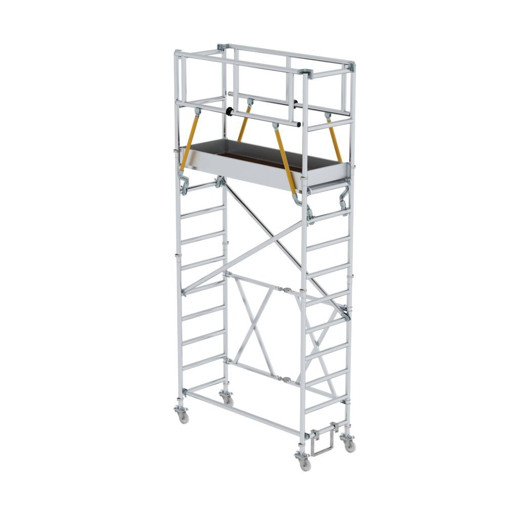 Günzburger Klappgerüst SG 0,75 x 1,80 m aus Aluminium Höhe 3,2 m Produktbild Günzburger Klappgerüst SG 0,75 x 1,80 m aus Aluminium Höhe 3,2 m