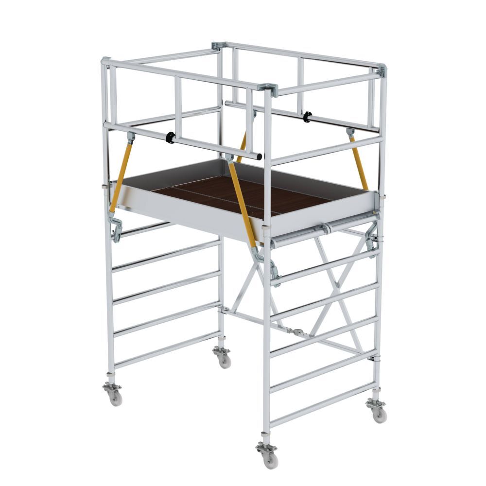 Günzburger Klappgerüst SG 1,35 x 1,80 m Plattformhöhe 2,08 m Produktbild Günzburger Klappgerüst SG 1,35 x 1,80 m Plattformhöhe 2,08 m