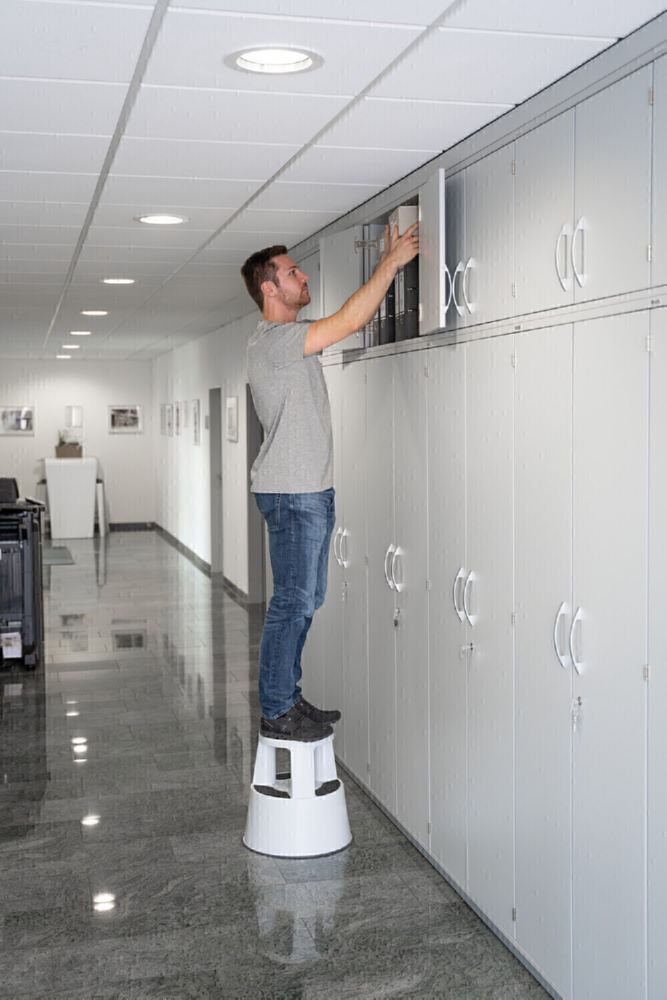 Produktbild Kunststoff-Rolltritt Kunststoff RAL 7035 lichtgrau bild 2