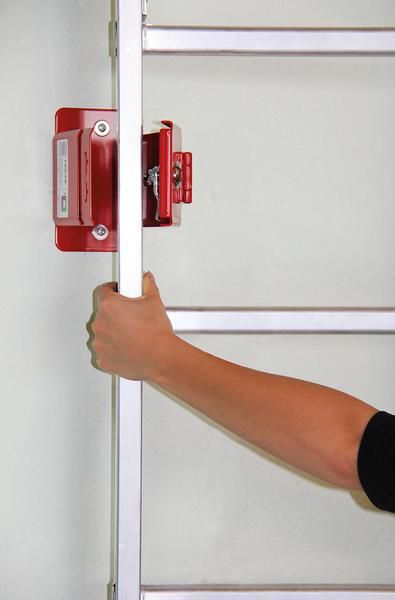 Günzburger Leiterhalter in RAL 3000 Rot Produktbild Günzburger Leiterhalter in RAL 3000 Rot bild 3