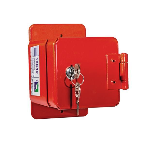 Günzburger Leiterhalter in RAL 3000 Rot Produktbild Günzburger Leiterhalter in RAL 3000 Rot bild 2