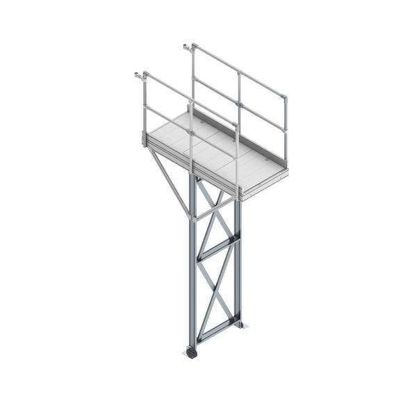 Günzburger Modul 2 zu Enteisungsgerüst Plattformlänge 1870 mm Produktbild Günzburger Modul 2 zu Enteisungsgerüst Plattformlänge 1870 mm