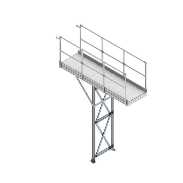 Günzburger Modul 3 zu Enteisungsgerüst Plattformlänge 3070 mm Produktbild Günzburger Modul 3 zu Enteisungsgerüst Plattformlänge 3070 mm