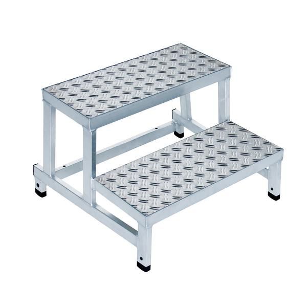 Günzburger Modulares Arbeitspodest Grundmodul 2 Stufen Produktbild Günzburger Modulares Arbeitspodest Grundmodul 2 Stufen