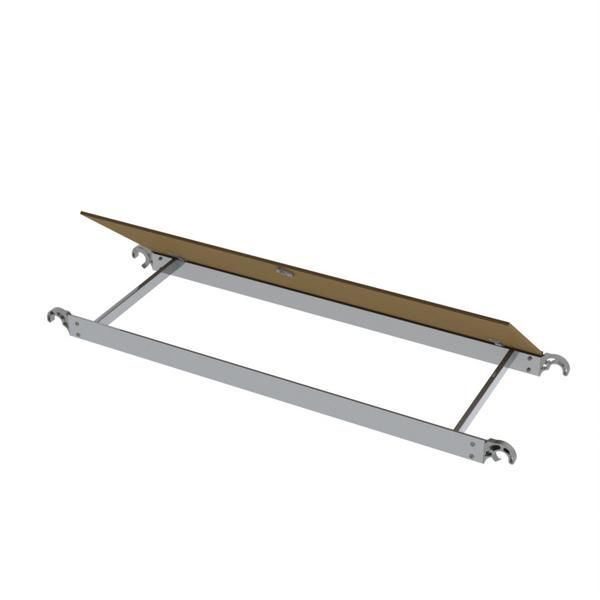 Günzburger Plattform mit Längsklappe für Rollgerüst Länge 3 m Produktbild Günzburger Plattform mit Längsklappe für Rollgerüst Länge 3 m