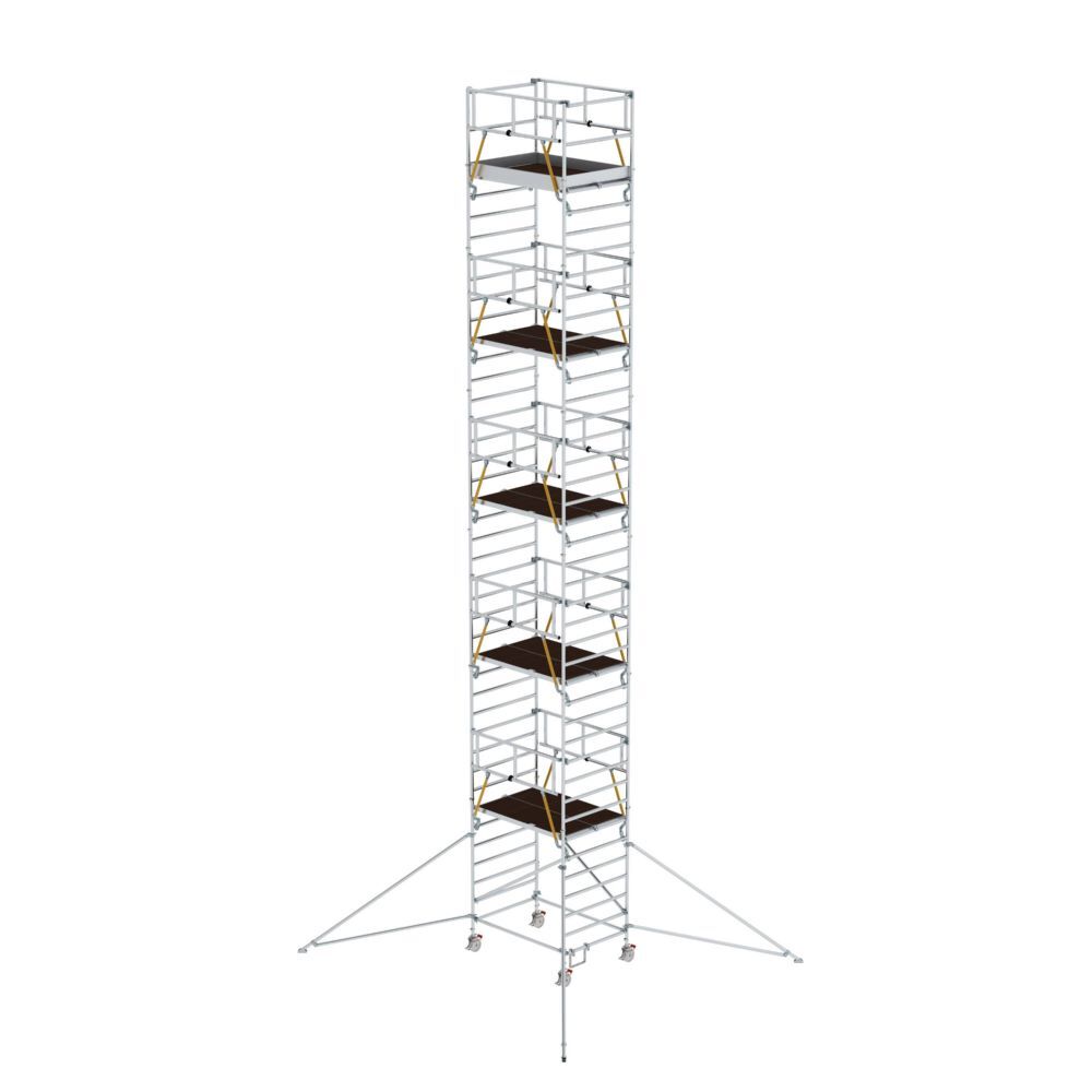 Günzburger Rollgerüst SG 1,35 x 1,80 m mit Ausleger & Doppel Plattform Produktbild Günzburger Rollgerüst SG 1,35 x 1,80 m mit Ausleger & Doppel Plattform