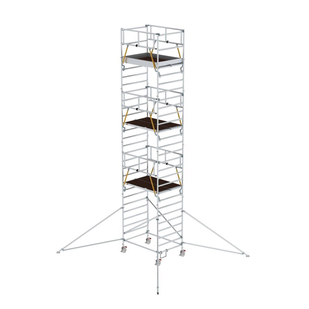 Günzburger Rollgerüst SG 1,35 x 1,80 m mit Doppel Plattform Höhe 7,55 m Produktbild Günzburger Rollgerüst SG 1,35 x 1,80 m mit Doppel Plattform Höhe 7,55 m