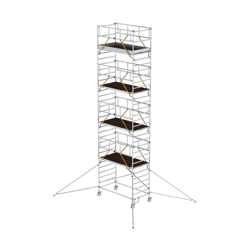 Günzburger Rollgerüst SG 1,35 x 2,45 m Doppel Plattform Höhe 8,39 m Produktbild Günzburger Rollgerüst SG 1,35 x 2,45 m Doppel Plattform Höhe 8,39 m