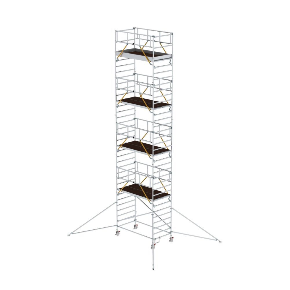 Günzburger Rollgerüst SG 1,35 x 2,45 m mit Ausleger Plattformhöhe 9,51 m Produktbild Günzburger Rollgerüst SG 1,35 x 2,45 m mit Ausleger Plattformhöhe 9,51 m