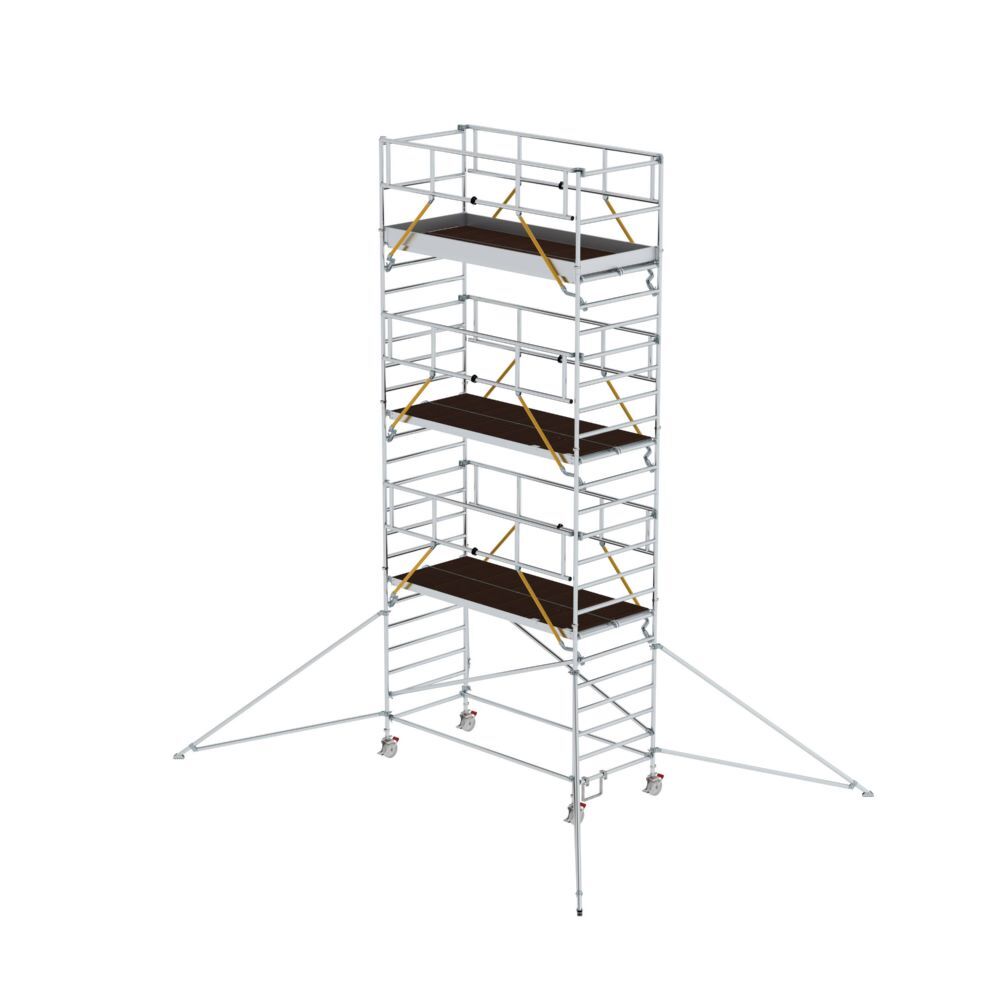 Günzburger Rollgerüst SG Maße 1,35 x 3,0 m Doppel Plattform Höhe 6,43 m Produktbild Günzburger Rollgerüst SG Maße 1,35 x 3,0 m Doppel Plattform Höhe 6,43 m