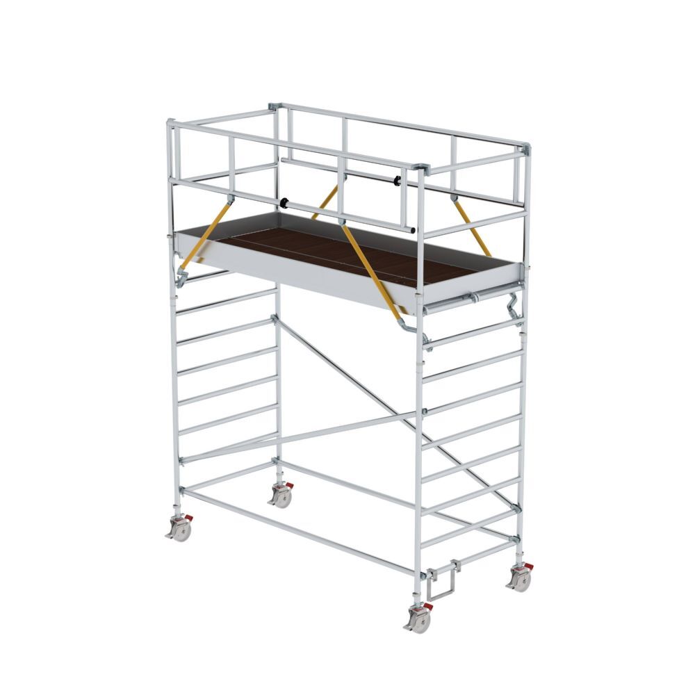 Günzburger Rollgerüst SG 1,35 x 3,0 m mit Höhe 3,07 m Aluminium Produktbild Günzburger Rollgerüst SG 1,35 x 3,0 m mit Höhe 3,07 m Aluminium