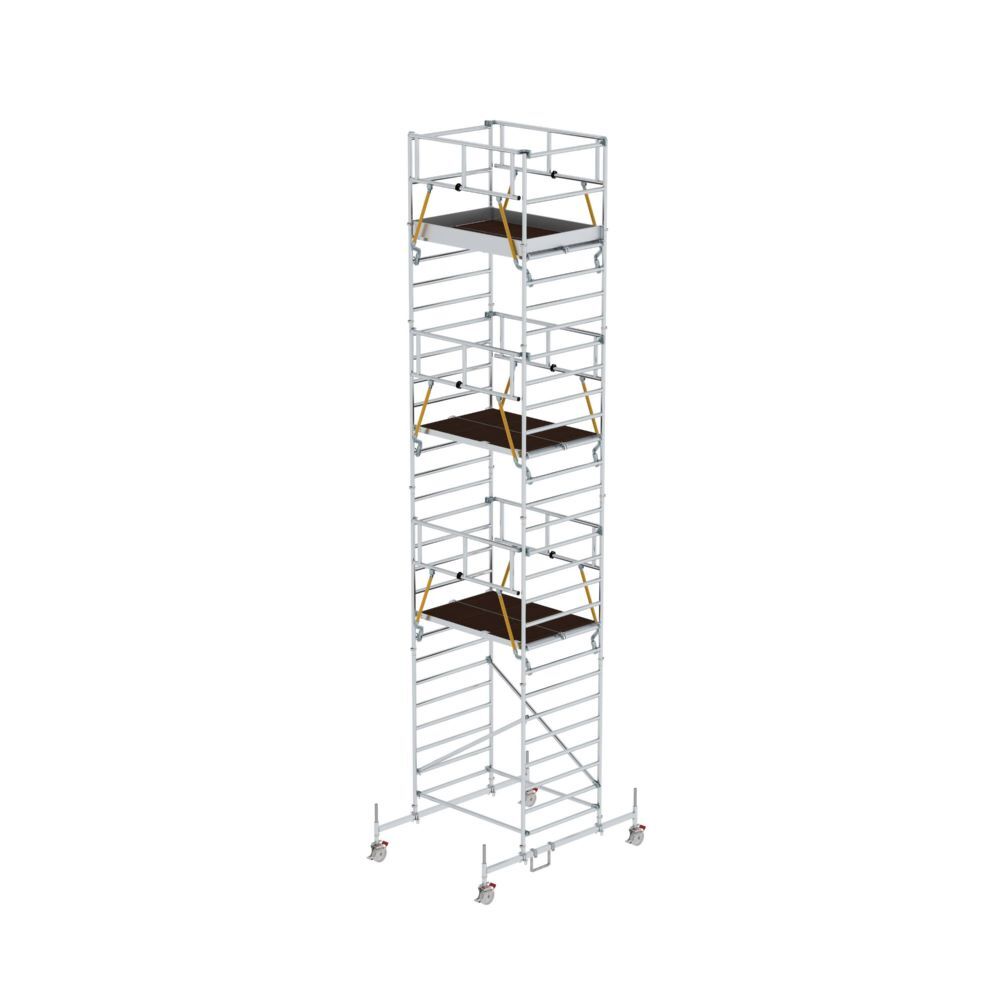Günzburger Rollgerüst SG 1,35 x 1,80 m mit Fahrbalken & Plattformhöhe 7,74 m Produktbild Günzburger Rollgerüst SG 1,35 x 1,80 m mit Fahrbalken & Plattformhöhe 7,74 m