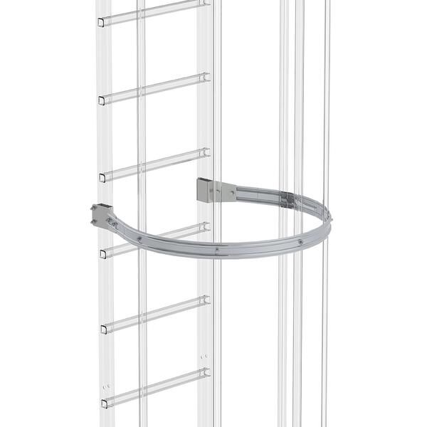 Günzburger Rückenschutzbügel Durchmesser 700 mm Alu eloxiert Produktbild Günzburger Rückenschutzbügel Durchmesser 700 mm Alu eloxiert