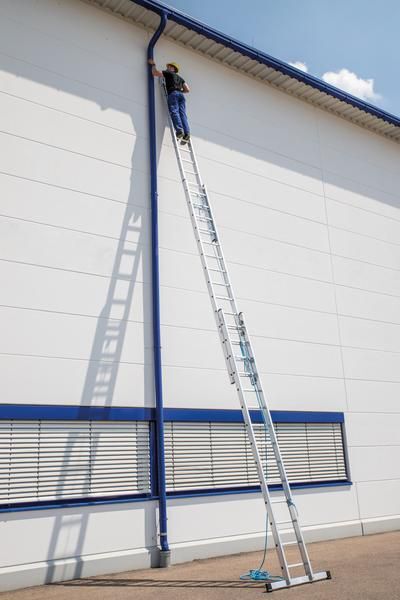 Günzburger Seilzugleiter Standard Traverse 3 x 18 Sprossen Produktbild Günzburger Seilzugleiter Standard Traverse 3 x 18 Sprossen