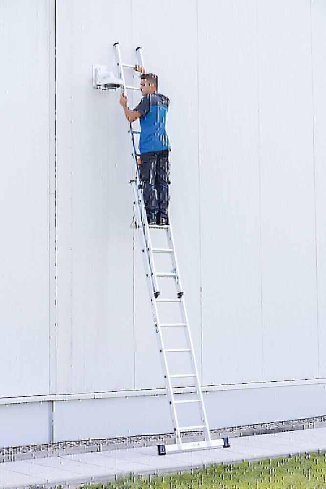 Produktbild Sprossen-Schiebeleiter 2-teilig mit Standard-Traverse 2x9 Sprossen bild 3