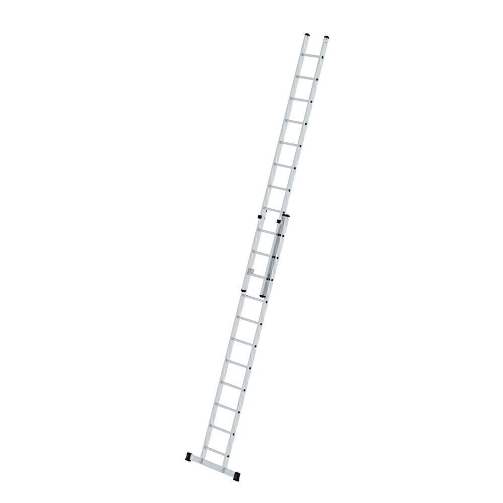 Produktbild Munk Sprossen Schiebeleiter 2 teilig mit Standard Traverse 2x11 Sprossen