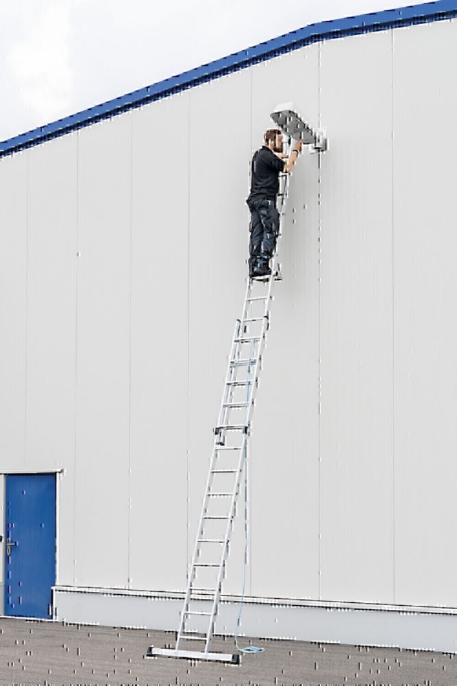 Produktbild Sprossen-Seilzugleiter 2-teilig mit Standard-Traverse 2x15 Sprossen bild 3