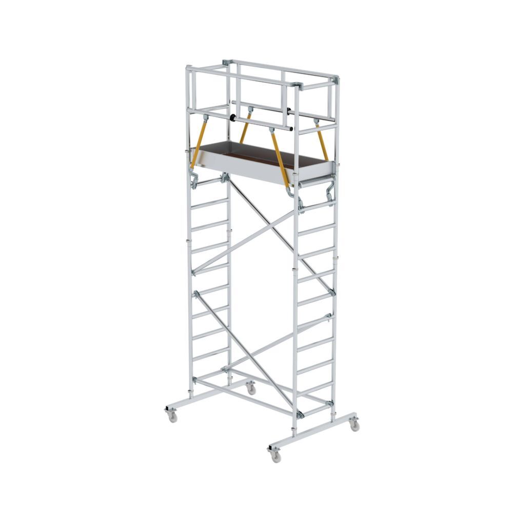 Günzburger Standard Rollgerüst SG 0,75 x 1,80 m Plattformhöhe 3,30 m Produktbild Günzburger Standard Rollgerüst SG 0,75 x 1,80 m Plattformhöhe 3,30 m