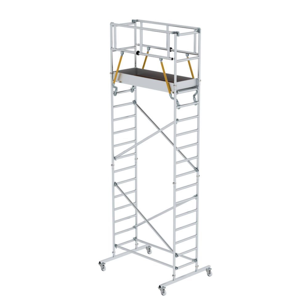 Günzburger Standard-Rollgerüst SG 0,75 x 1,80 m Plattformhöhe 4,10 m Produktbild Günzburger Standard-Rollgerüst SG 0,75 x 1,80 m Plattformhöhe 4,10 m