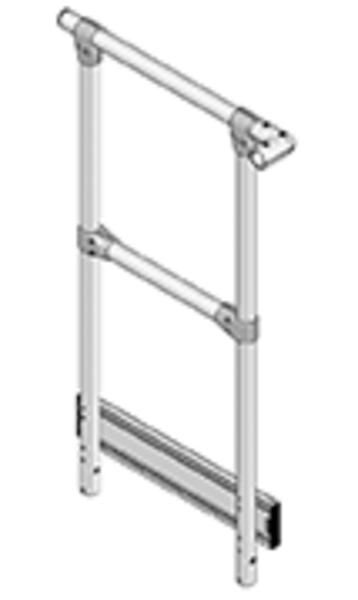 Günzburger stirnseitiges Geländer Stufenbreite 600mm Produktbild Günzburger stirnseitiges Geländer Stufenbreite 600mm