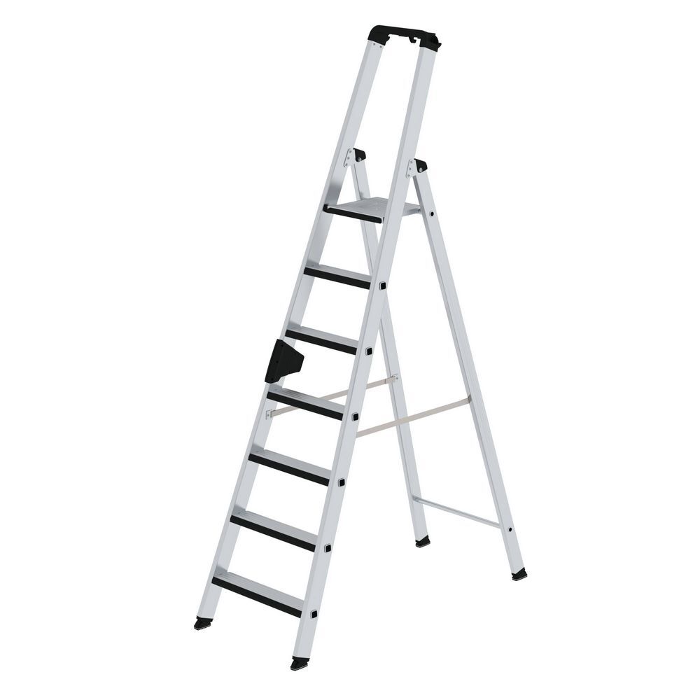 Günzburger Stufen Stehleiter mit clip step relax 7 Stufen 2,28 Meter Produktbild Günzburger Stufen Stehleiter mit clip step relax 7 Stufen 2,28 Meter