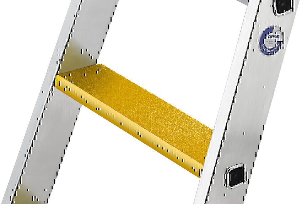 Produktbild Munk Trittauflage clip step R13 gelb Länge 1400 mm