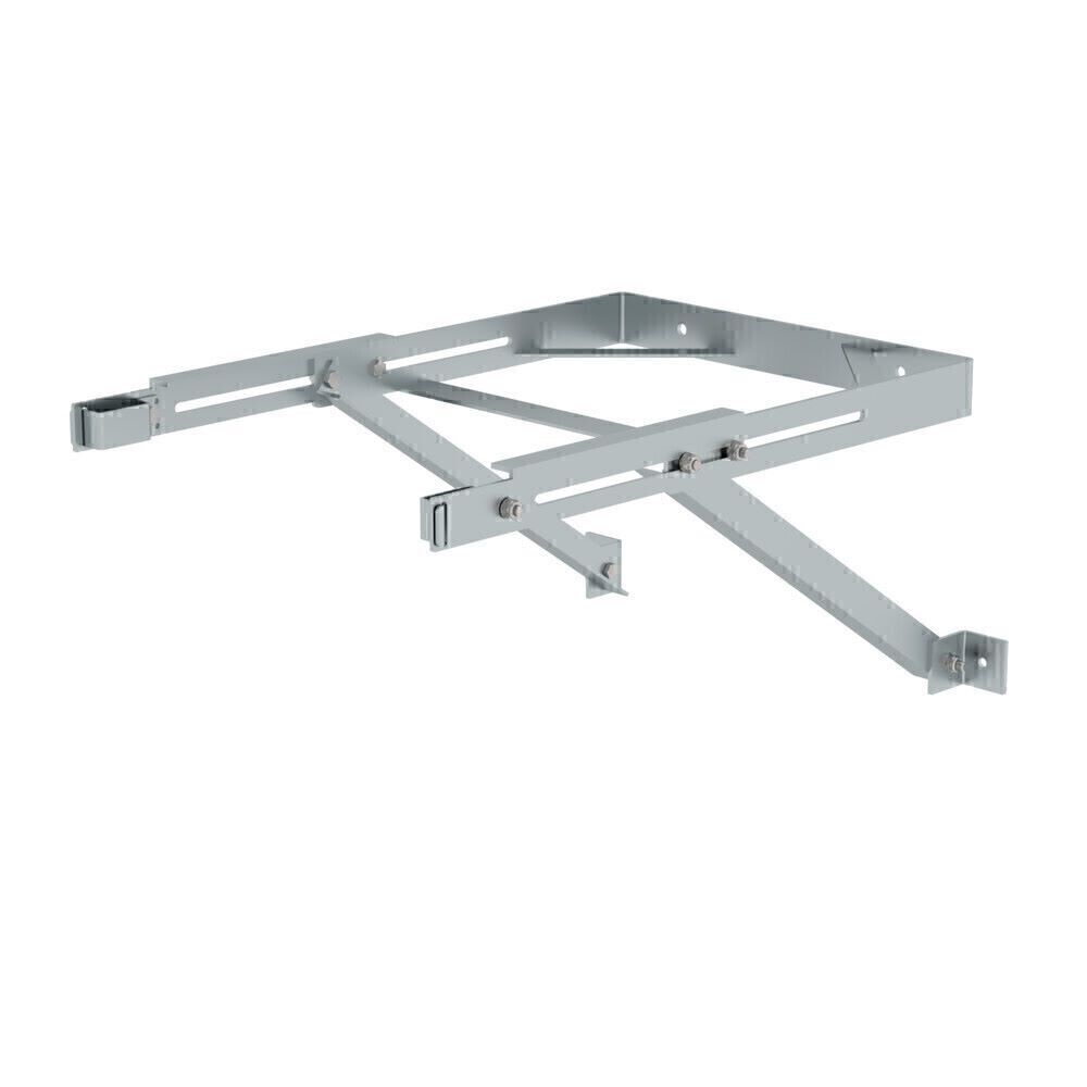 Produktbild Munk Wandhalter U-Bügel verstellbar 550-750mm Stahl verzinkt