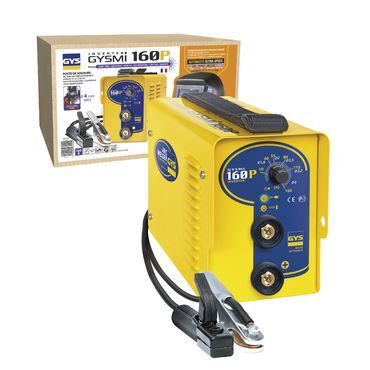 GYS GYSMI 160P Mikorprozessorgesteurtes Elektroden-Schweißgerät inkl. Schweißhelm Produktbild GYS GYSMI 160P Mikorprozessorgesteurtes Elektroden-Schweißgerät inkl. Schweißhelm bild 3