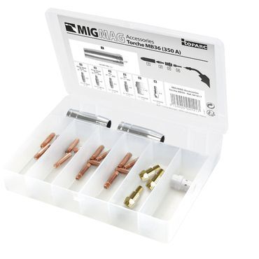 GYS MIG-Zubehörkit MB36 für MIG-Brenner - 350 A Produktbild GYS MIG-Zubehörkit MB36 für MIG-Brenner - 350 A
