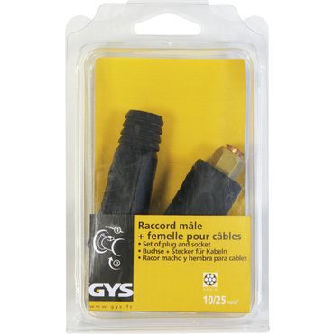 GYS KitStecker und Buchse T25 10/25 mm² Produktbild GYS KitStecker und Buchse T25 10/25 mm²